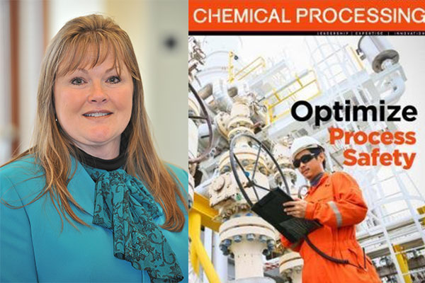 Louisa Nara ’89 MSWREE, Global Technical Director for the American Institute of Chemical Engineers’ Center for Chemical Process Safety.