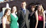 ESC board members (from left): Olivia Donaldson, Caitlin Kiernan, Joe Pawelczyk, Mara Tsudis, and Becky Ferenchiak