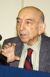 Dr. Lotfi Zadeh, winner of the 2009 Benjamin Franklin Medal in Electrical Engineering