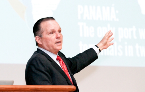 Alberto Alemán Zubieta, CEO of the Panama Canal Authority