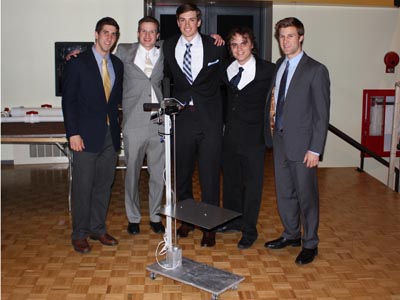2nd place:  Assistive Kitchen Device for the Handicapped Adam Nash, Kiernan Hess, Kyle Pucci, Ryan French, Daniel Connolly
