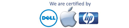 dell apple hp certified 