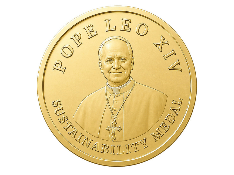 New Pope Leo XIV Sustainability Medal to Be Presented in Rome This October