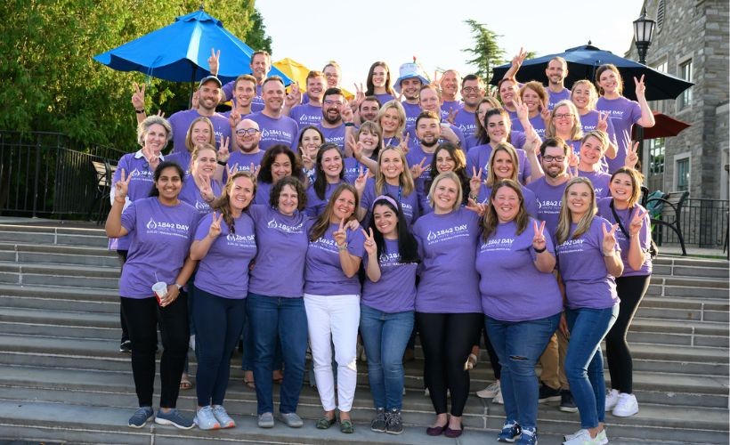 Villanova Advancement staff members