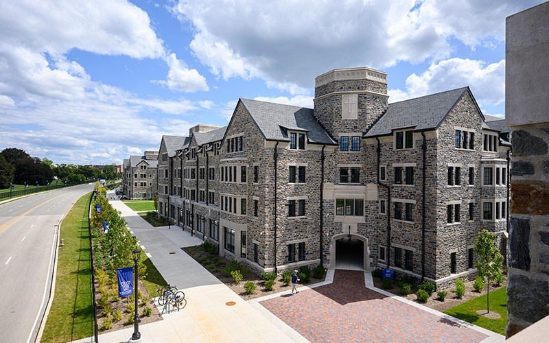 The Commons on Villanova's campus.