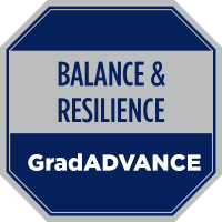 GradADVANCE Balance and Resilience badge GradADVANCE Balance and Resilience badge