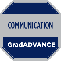 GradADVANCE Communication badge GradADVANCE Communication badge