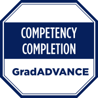 GradADVANCE Competency Completion badge GradADVANCE Competency Completion badge