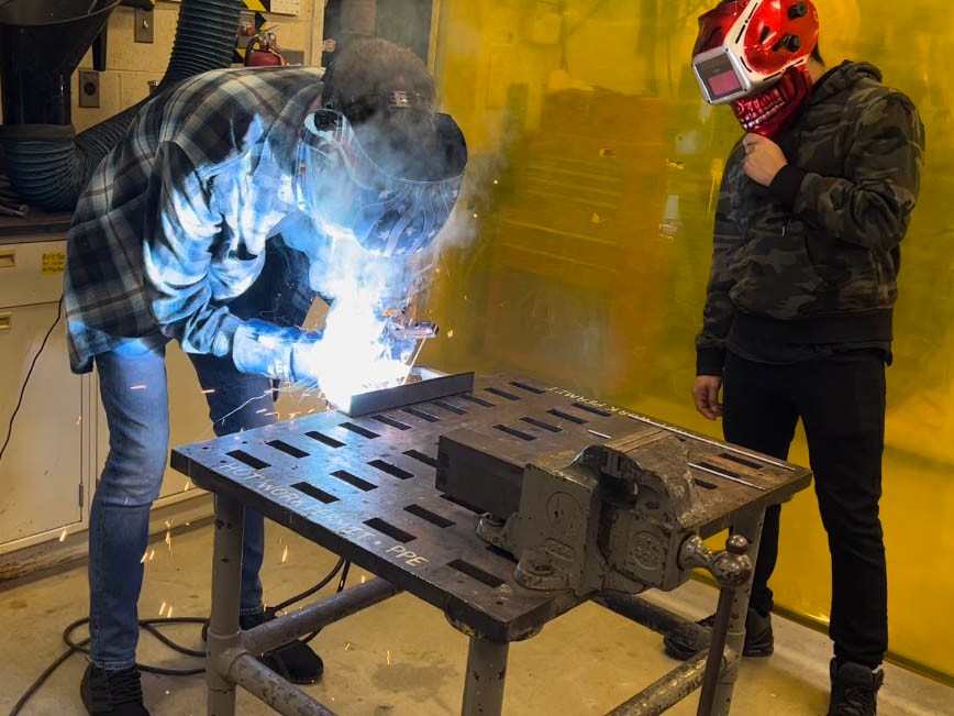 Real-Time Welding Feedback Project (People's Choice Award).