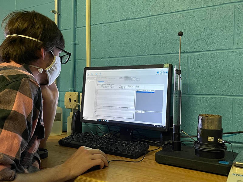 Measuring soil water characteristic curves and saturated hydraulic conductivity