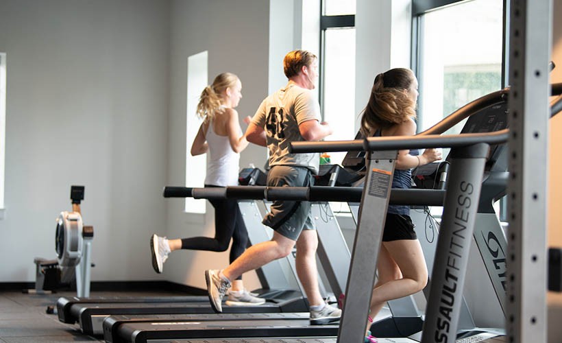 6 fitness centers