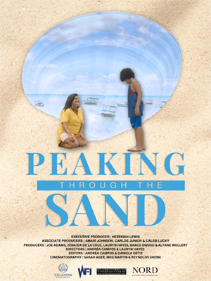 Poster of, "Peaking Through the Sand" Poster of, "Peaking Through the Sand"