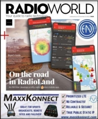 Cover of the November issue of Radio World Magazine Cover of the November issue of Radio World Magazine
