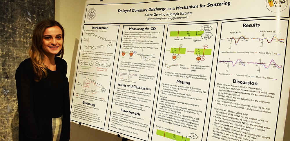 Grace Gervino '23 MS presents at the Graduate Student Research Symposium
