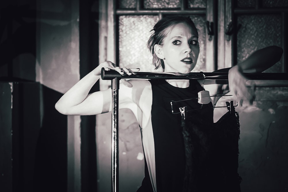 Becka McFadden in Black Dress. Photo by Massimo Brani. Becka McFadden in Black Dress. Photo by Massimo Brani.