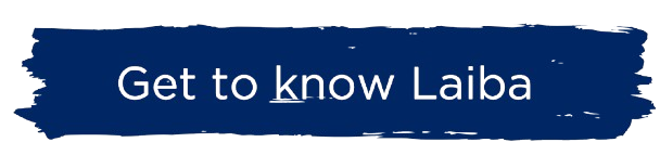 Get to know Laiba Khaqan banner header Get to know Laiba Khaqan banner header