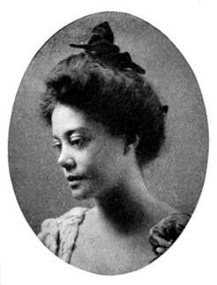 portrait of Alice-Dunbar Nelson