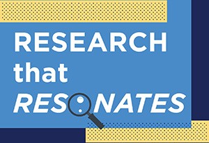 Research that Resonates logo