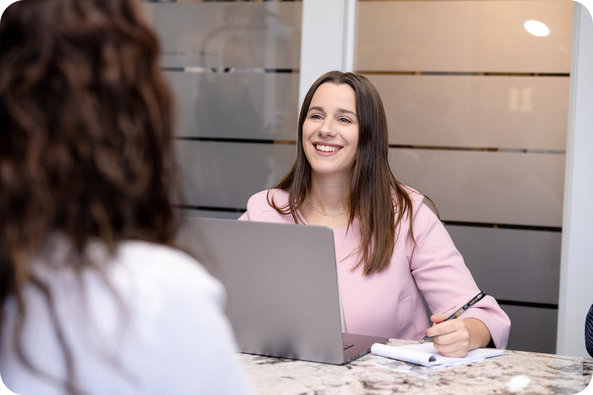 Build Your HR Community female students working together