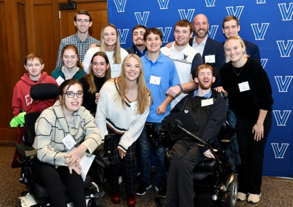 The Inaugural Conference was held at the John and Joan Mullen Center for the Performing Arts on December 6, 2022. Villanova University students attend inaugural Disability Inclusion in the Workplace Conference.