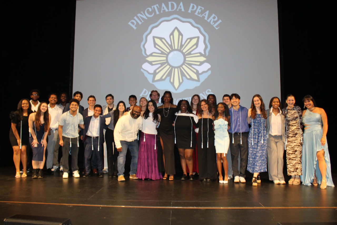 Image of Hezekiah L. Lewis III, MFA, associate professor of Communication, and the student documentarians behind the film “Seeds We Bury” Image of Hezekiah L. Lewis III, MFA, associate professor of Communication, and the student documentarians behind the film “Seeds We Bury”