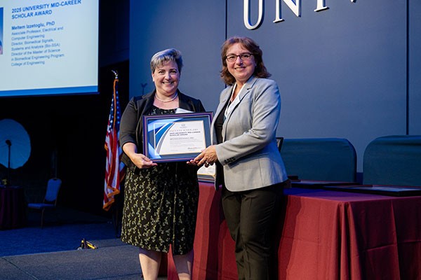 Amanda M. Grannas, PhD, Vice Provost for Research and Chief Research Officer and Meltem Izzetoglu, PhD
