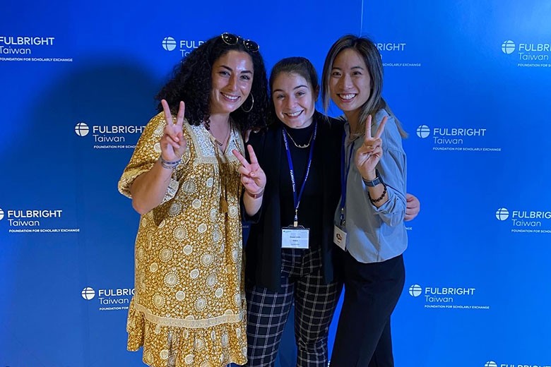 Fulbright students in Taiwan