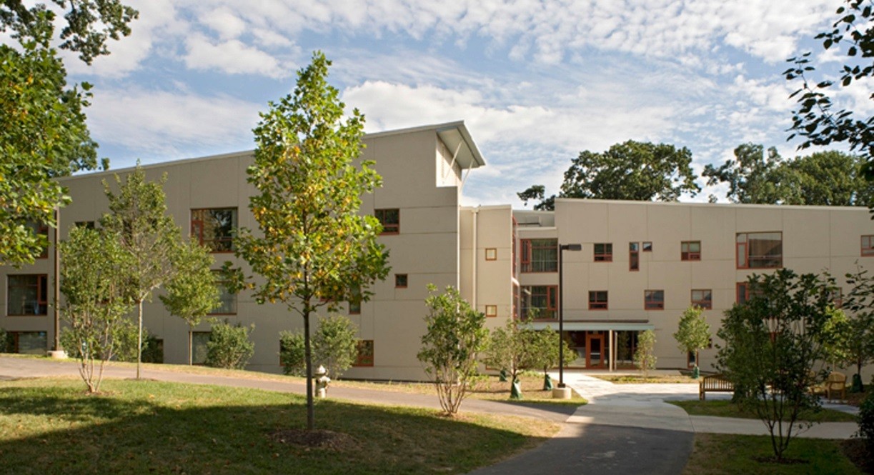 Angelo Hall Exterior view of Angelo Hall on the Villanova University Cabrini Campus