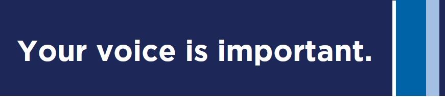 Climate Survey Your voice is important header