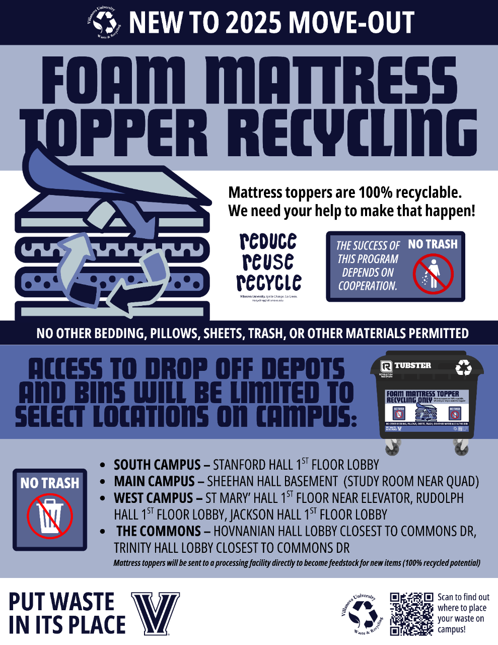 Flyer: W&R Move-Out Mattress Topper Recycling - 1 Flyer: W&R Move-Out Mattress Topper Recycling - 1