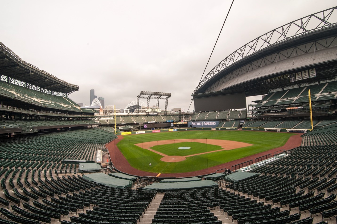 Safeco Field Empty Safeco Field baseball stadium