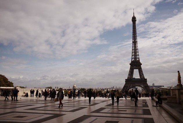 Eifel tower in Paris, France