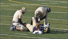 Injured Football Player
