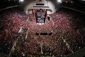 Fans Storming Court