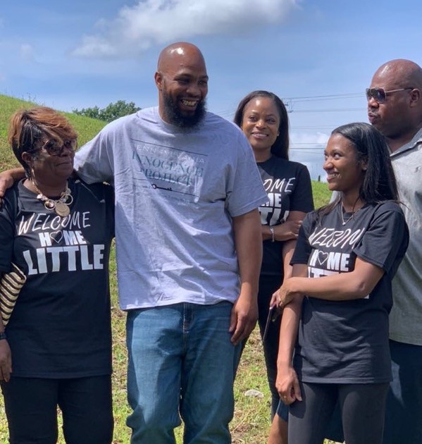 John Miller with his family.