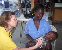 "Overflowing compassion" in Haiti