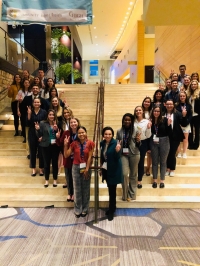 SNAP-Villanova-Delegates form a V