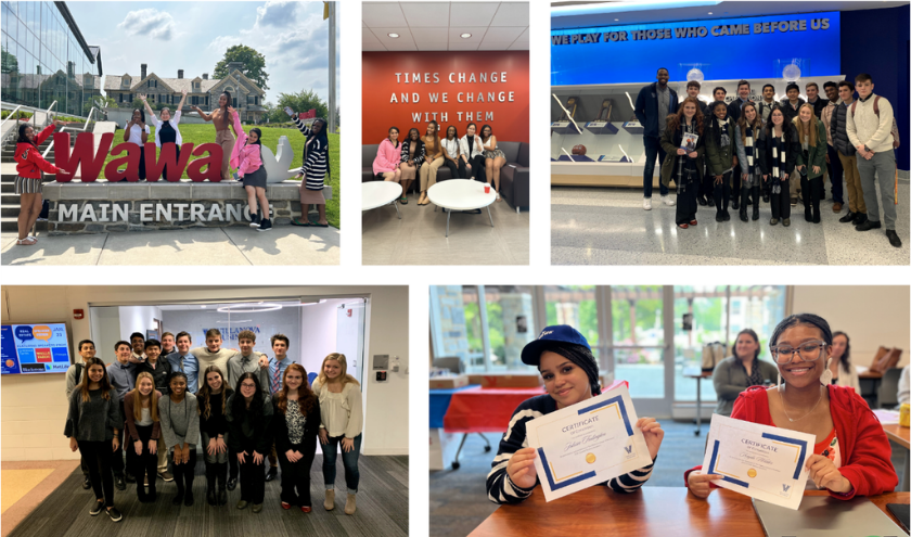 External community outreach collage