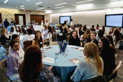 Women at conference