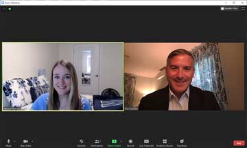 Marissa Rawlings '18 VSB and Rick Cocivera '97 VSB