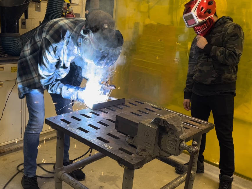 Real-Time Welding Feedback Project (People's Choice Award).