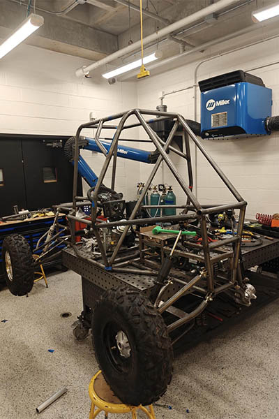 Shell of Nova Baja car