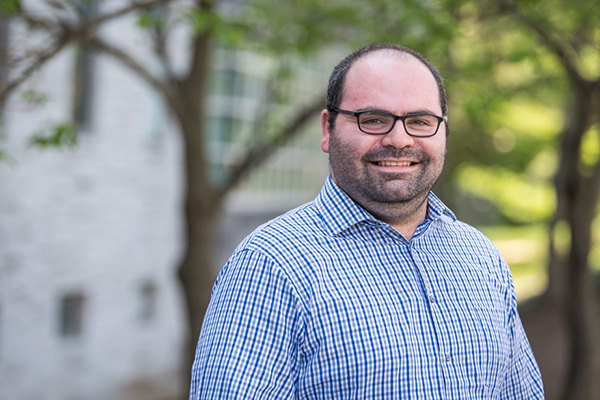 Christopher Mansour, graduate of Villanova's doctoral program in engineering.