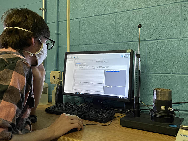 Measuring soil water characteristic curves and saturated hydraulic conductivity