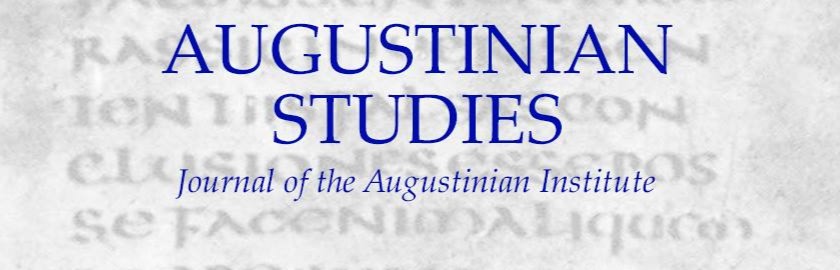 Augustinian Studies, Journal of the Augustinian Institute