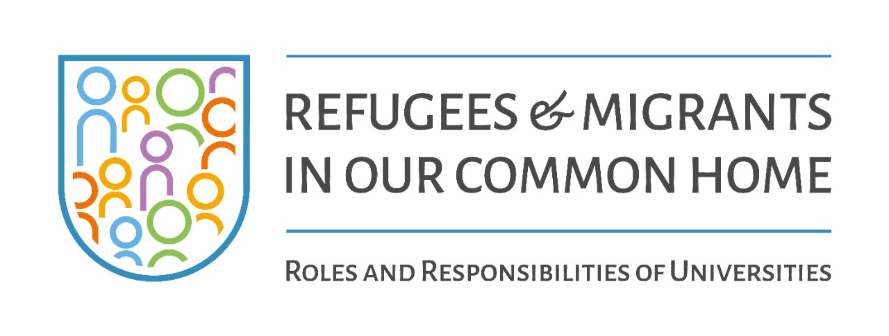 Logo Refugees and Migrants in Our Common Home - Horizontal