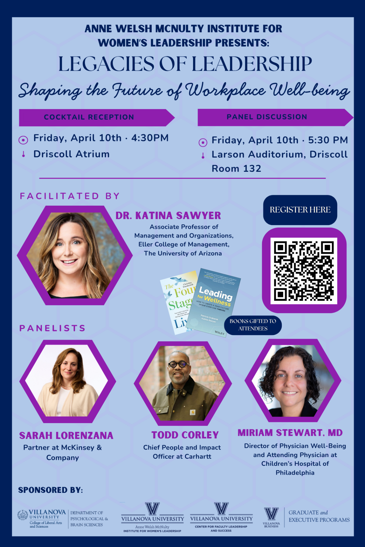 McNulty Institute Legacies of Leadership Panel: Shaping the Future of Workplace Well-being 