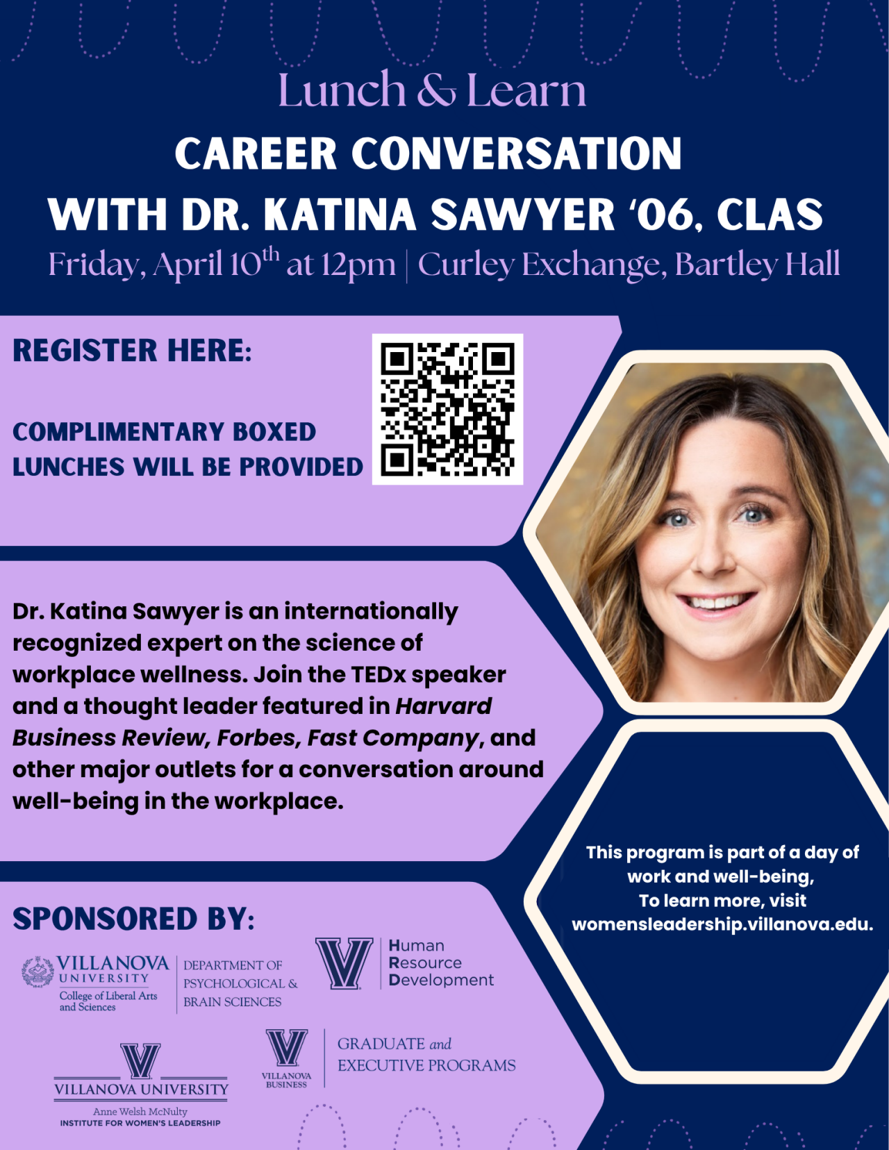 Lunch & Learn: Career Conversation with Katina Sawyer, Ph.D.