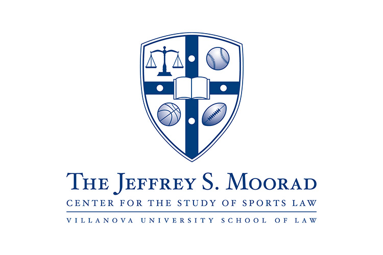 Logo: The Jeffrey S. Moorad Center for the Study of Sports Law