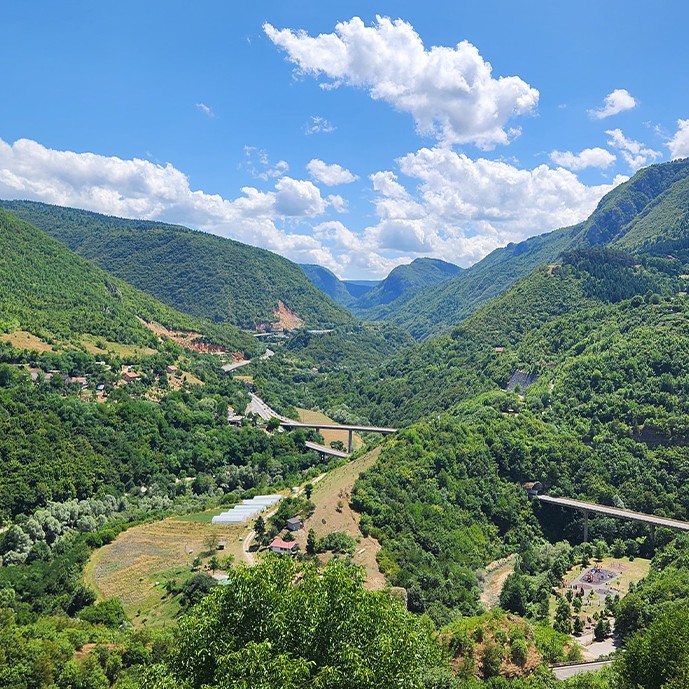 picturesque photo from  summer study abroad in Bosnia